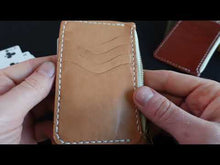 Load and play video in Gallery viewer, The Hitchhiker Wallet (Italian Leather)
